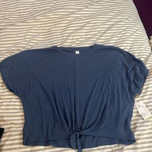 Casual Blue Women's Top